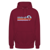 Berlin, Germany - Unisex Hoodie - Bordeaux