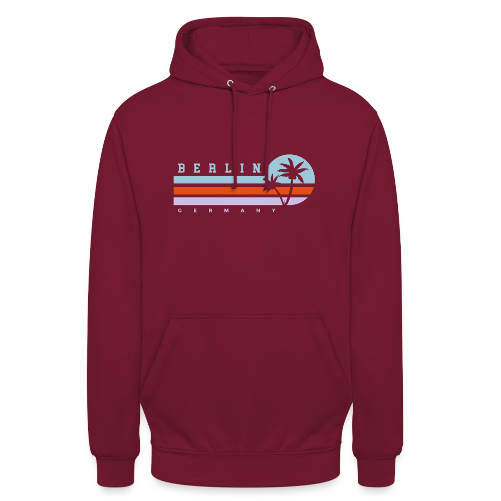 Berlin, Germany - Unisex Hoodie - Bordeaux