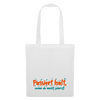 Passiert halt, wenn de nackt feierst! - Stoffbeutel - Weiß
