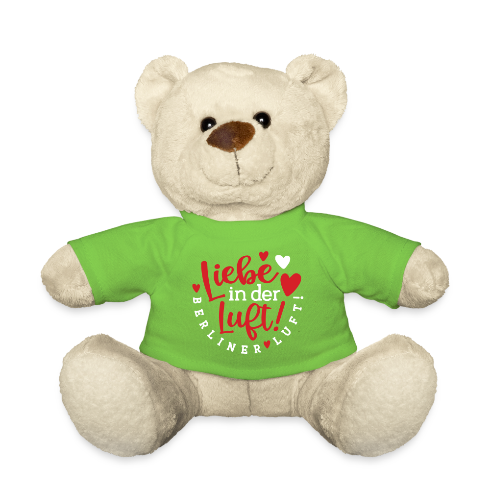 Liebe in der Luft! Berliner Luft! - Teddy - Hellgrün