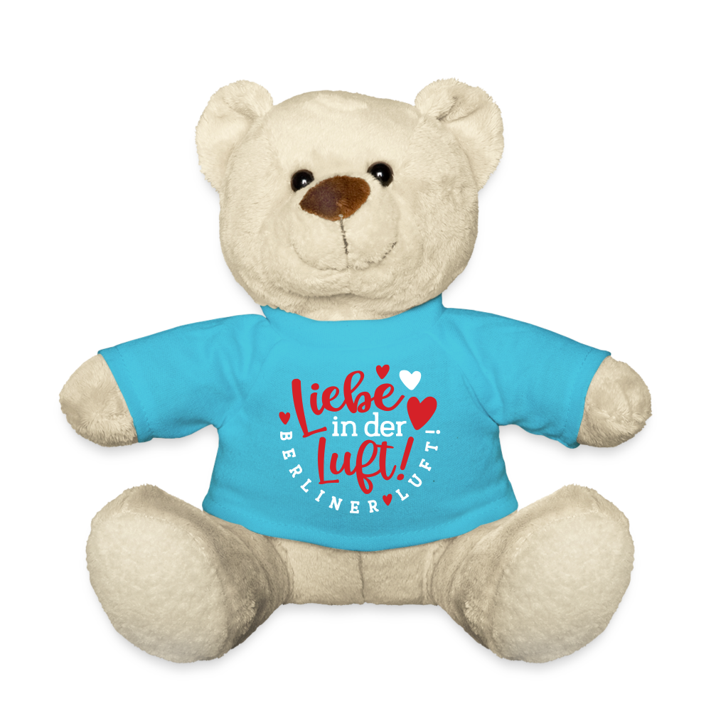 Liebe in der Luft! Berliner Luft! - Teddy - Atollblau