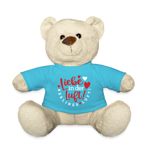 Liebe in der Luft! Berliner Luft! - Teddy - Atollblau