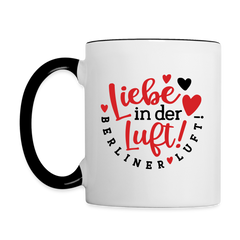Liebe in der Luft! Berliner Luft! - Tasse zweifarbig