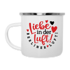 Liebe in der Luft! Berliner Luft! - Emaille Tasse
