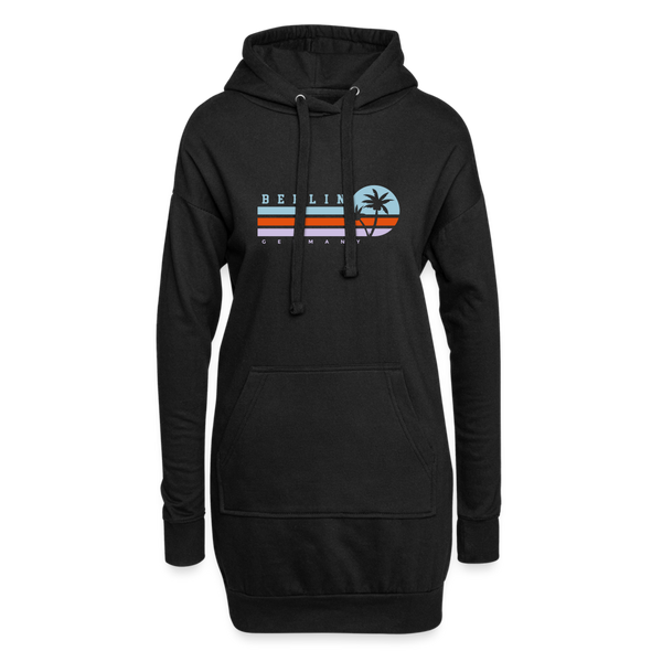 Berlin, Germany - Hoodie-Kleid - Schwarz