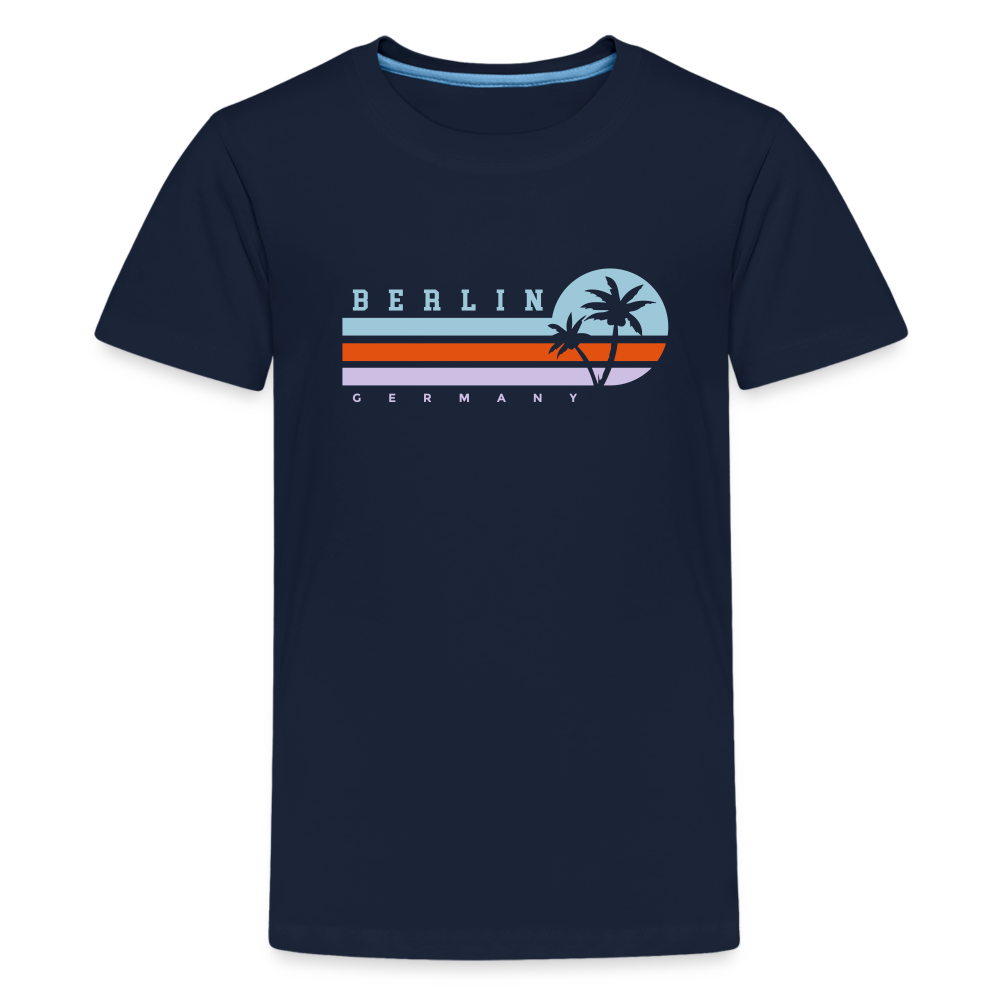 Berlin, Germany - Teenager Premium T-Shirt - Navy