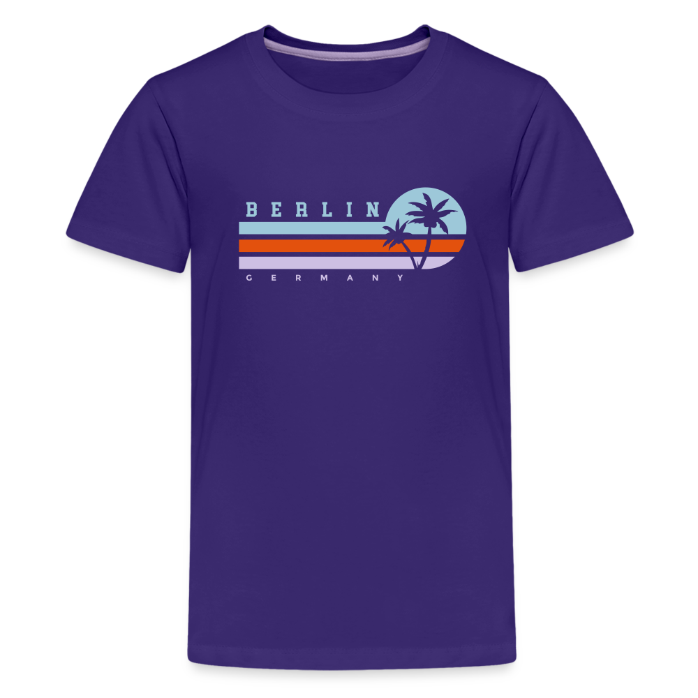 Berlin, Germany - Teenager Premium T-Shirt - Lila