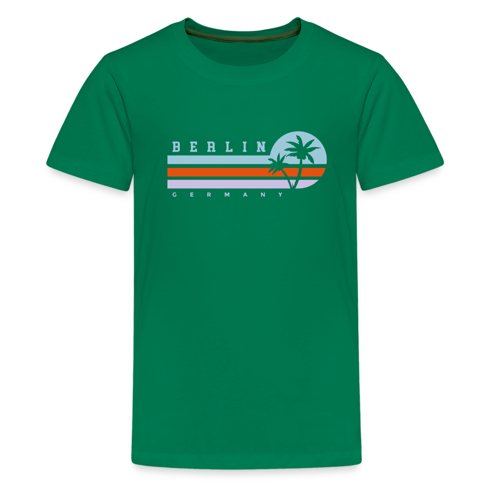 Berlin, Germany - Teenager Premium T-Shirt - Kelly Green