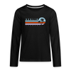 Berlin, Germany - Teenager Langarmshirt - Schwarz