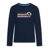 Berlin, Germany - Teenager Langarmshirt - Navy