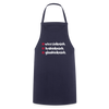weesicknich, habicknich, gloobicknich - Kochschürze - Navy