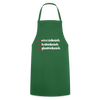 weesicknich, habicknich, gloobicknich - Kochschürze - Grün