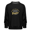 Nur'n kleenet Bisschen Drama - Kinder Premium Sweatshirt - Schwarz