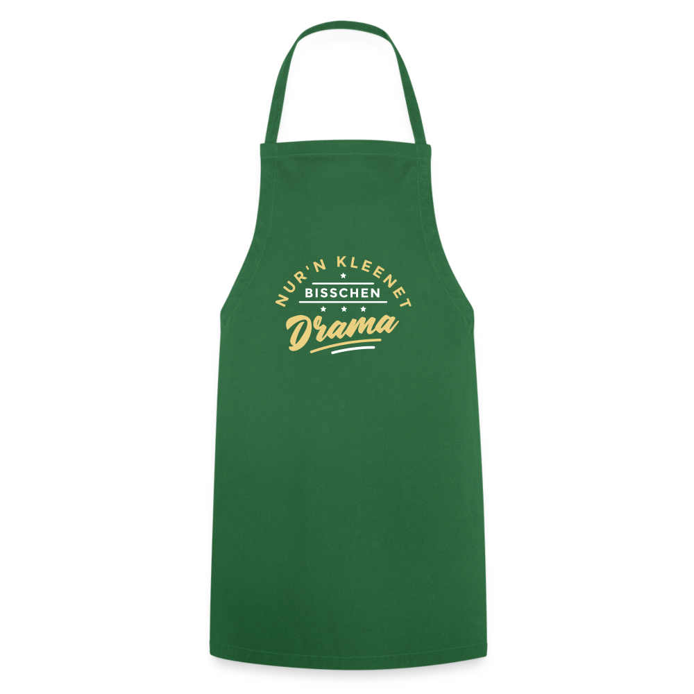 Nur'n kleenet Bisschen Drama - Kochschürze - Grün