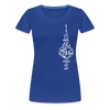 Fernsehturm der Noten - Frauen Premium T-Shirt - Königsblau