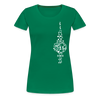 Fernsehturm der Noten - Frauen Premium T-Shirt - Kelly Green