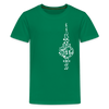 Fernsehturm der Noten - Teenager Premium T-Shirt - Kelly Green