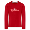 Kiezdiva - Kinder Langarmshirt - Rot