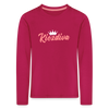 Kiezdiva - Kinder Langarmshirt - dunkles Pink