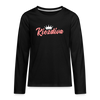 Kiezdiva - Teenager Langarmshirt - Schwarz