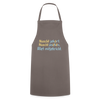 Nüscht jehört, nüscht jesehen, aba allet mitjekricht. - Kochschürze - Grau