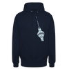 Fernsehturm Geometrie - Unisex Hoodie - Navy
