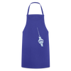 Fernsehturm Geometrie - Kochschürze - Royalblau