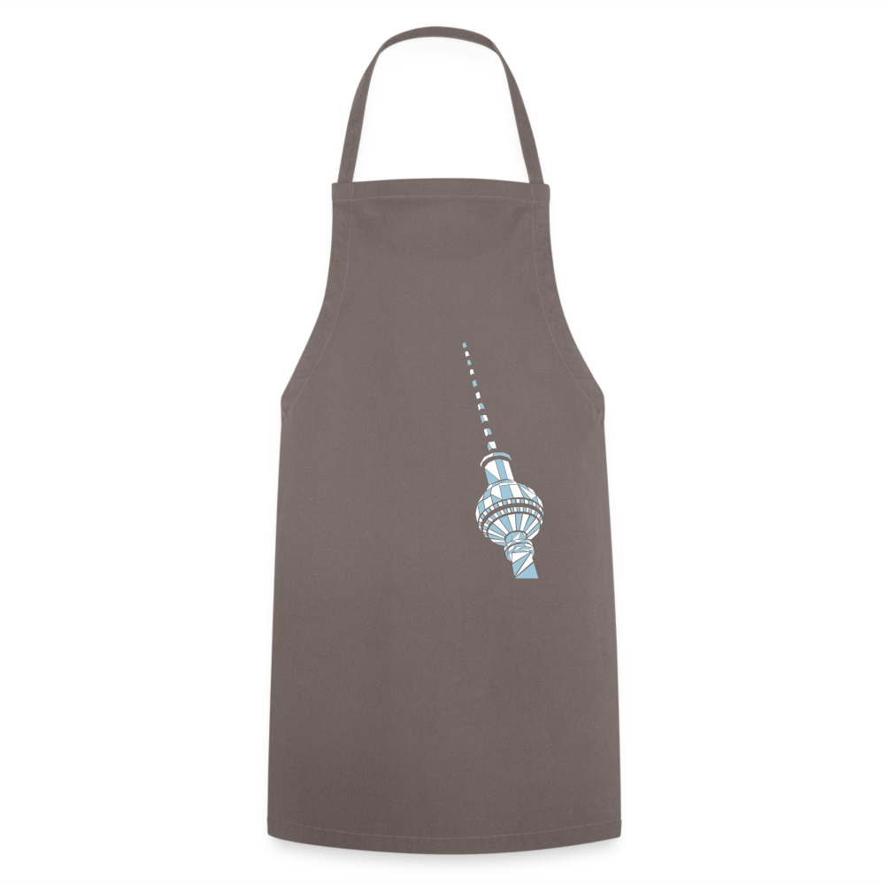 Fernsehturm Geometrie - Kochschürze - Grau