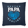 Bester Papa - Sofakissen mit Füllung 44 x 44 cm - Navy