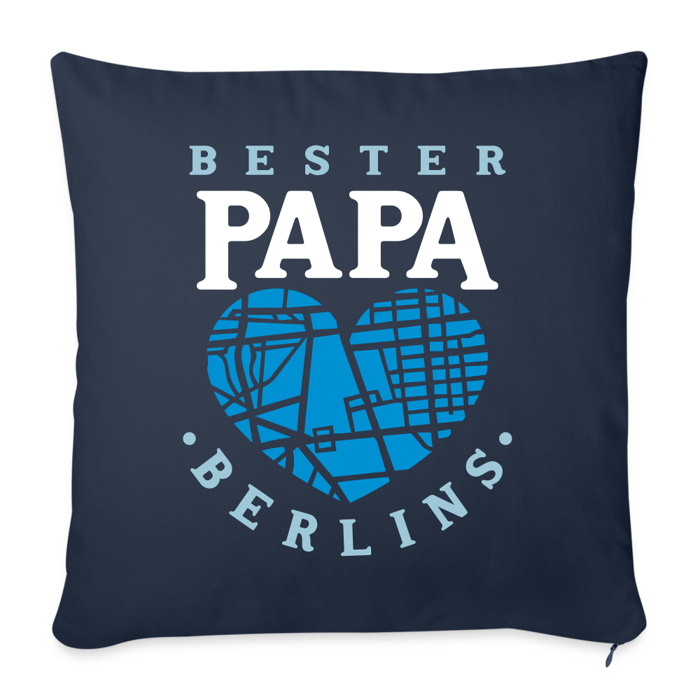 Bester Papa - Sofakissen mit Füllung 44 x 44 cm - Navy