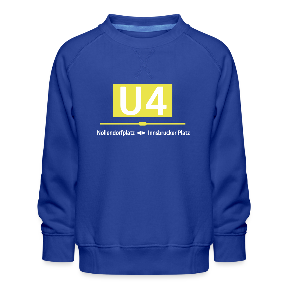 U4 - Kinder Premium Sweatshirt - Royalblau