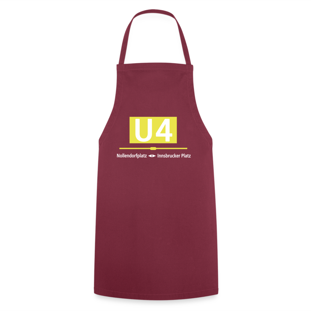 U4 - Kochschürze - Bordeaux