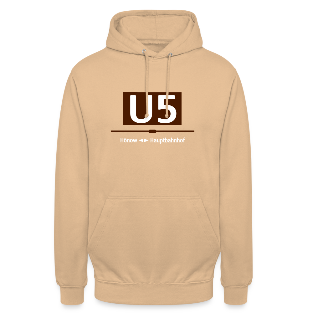 U5 - Unisex Hoodie - Beige