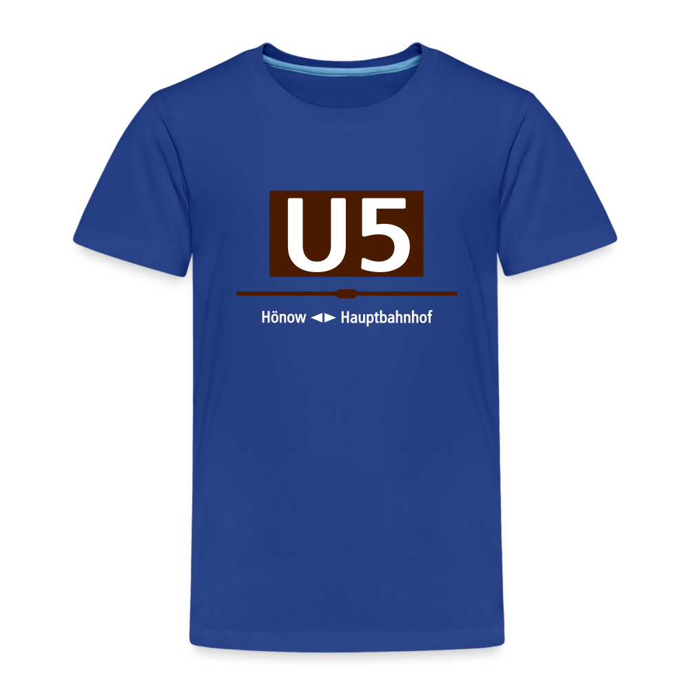 U5 - Kinder Premium T-Shirt - Königsblau