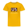U5 - Kinder Premium T-Shirt - Sonnengelb