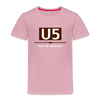 U5 - Kinder Premium T-Shirt - Hellrosa