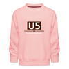 U5 - Kinder Premium Sweatshirt - Kristallrosa