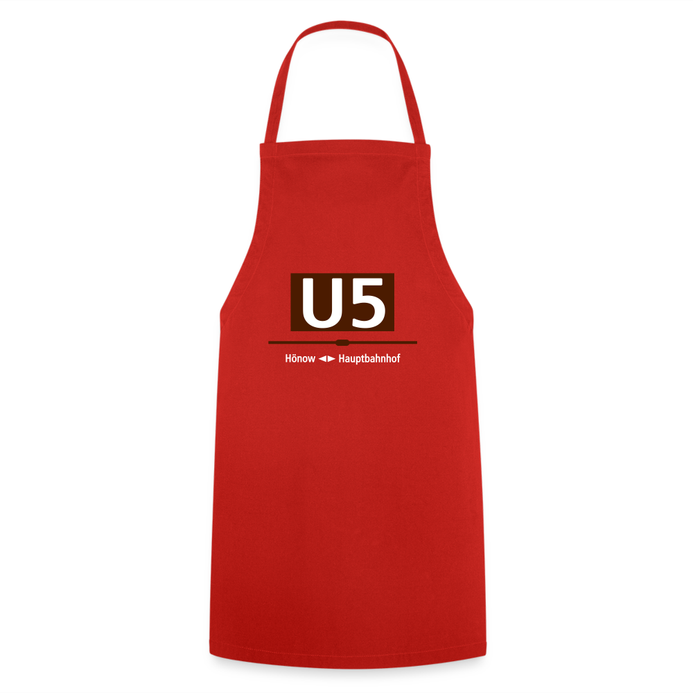 U5 - Kochschürze - Rot