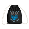 Bester Papa - Turnbeutel - Schwarz