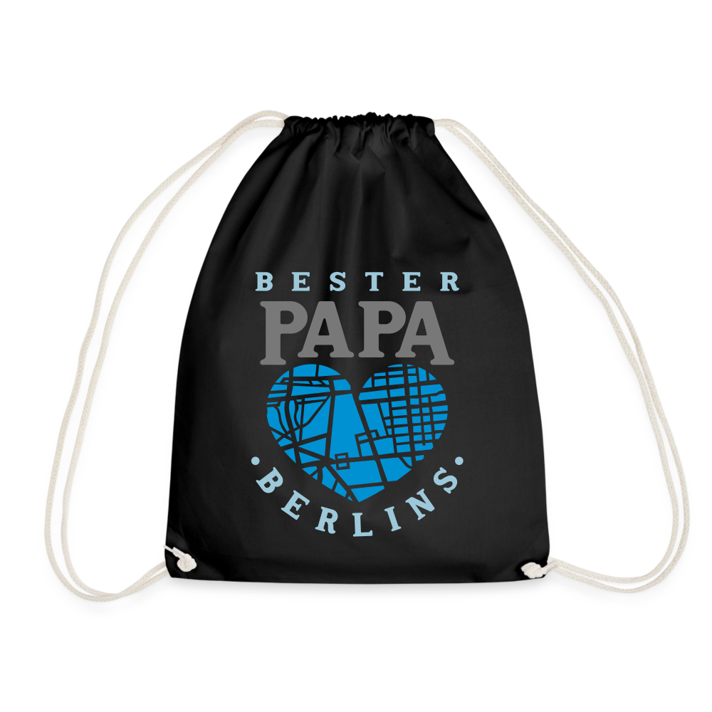 Bester Papa - Turnbeutel - Schwarz