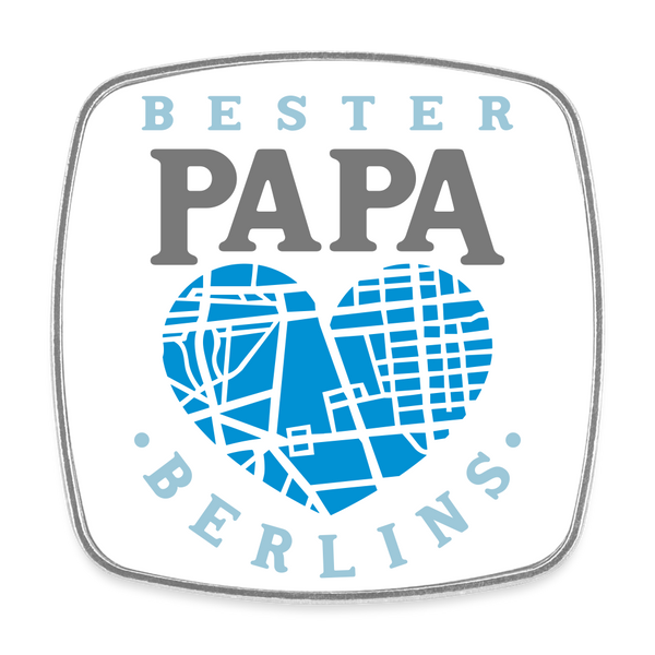 Bester Papa - Kühlschrankmagnet - Weiß