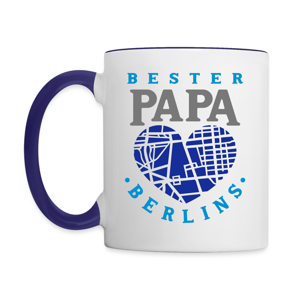 Bester Papa - Tasse zweifarbig