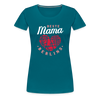 Beste Mama - Frauen Premium T-Shirt - Divablau