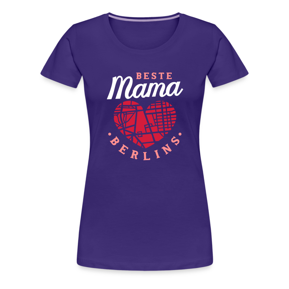 Beste Mama - Frauen Premium T-Shirt - Lila