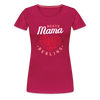 Beste Mama - Frauen Premium T-Shirt - dunkles Pink
