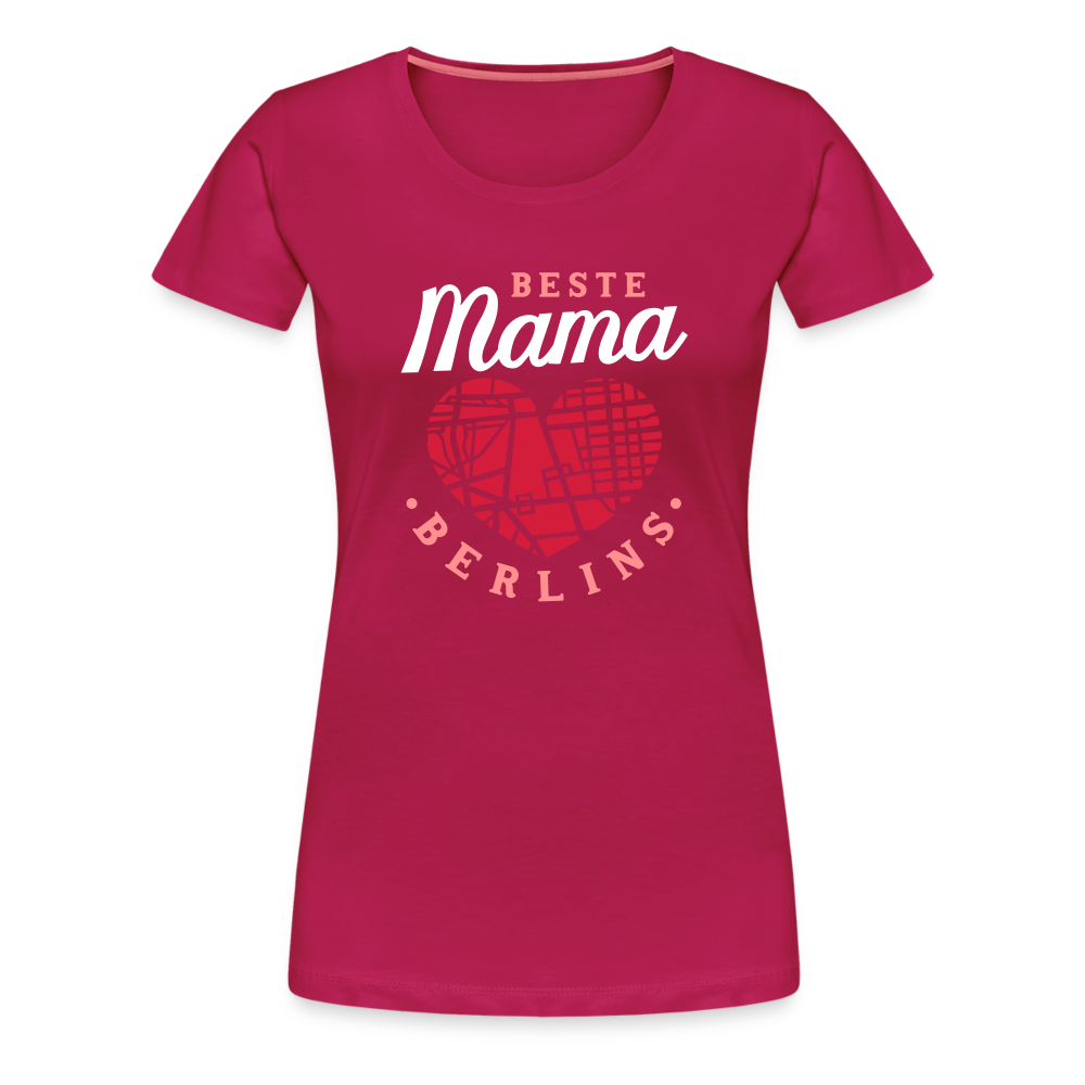Beste Mama - Frauen Premium T-Shirt - dunkles Pink