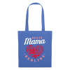 Beste Mama - Stoffbeutel - Hellblau