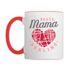 Beste Mama - Tasse zweifarbig