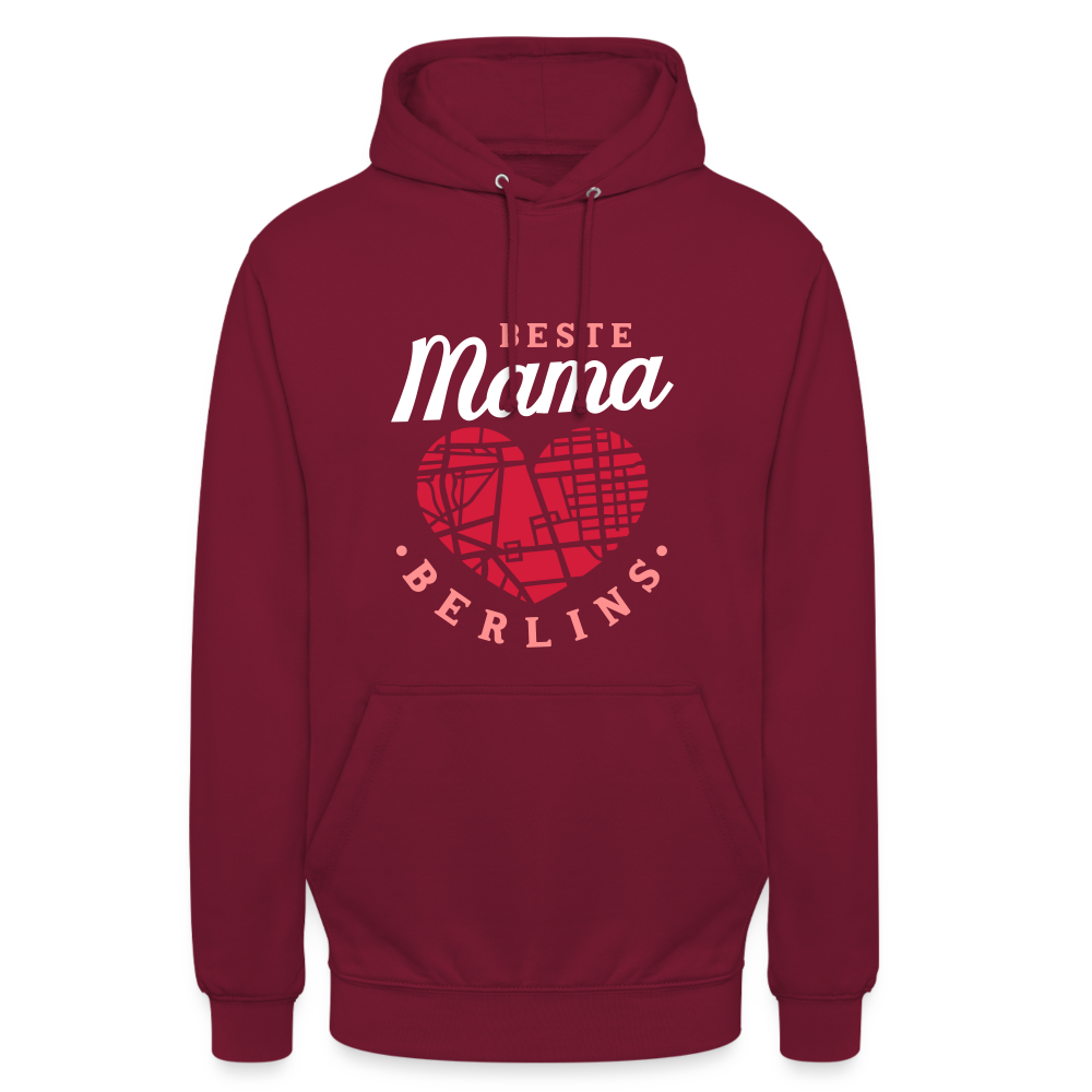 Beste Mama - Unisex Hoodie - Bordeaux