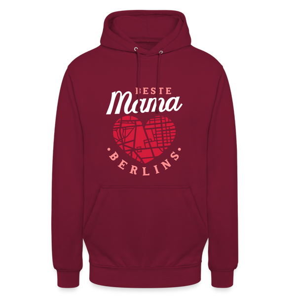 Beste Mama - Unisex Hoodie - Bordeaux